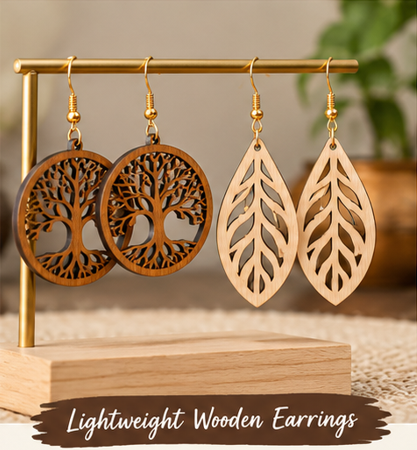 Wooden Earrings